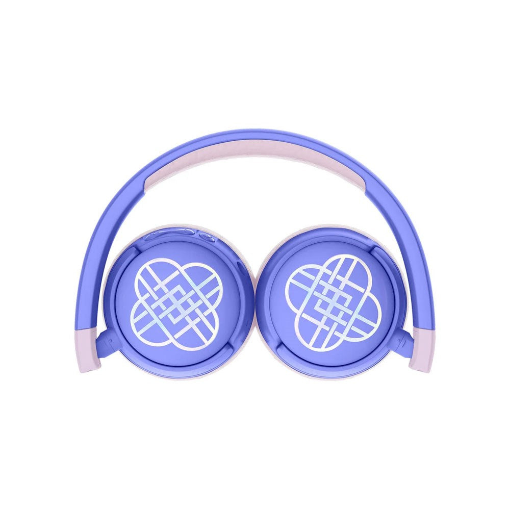 KPDH Trådløse Høretelefoner til Børn - On-Ear - Huntrix Symbol / Lilla