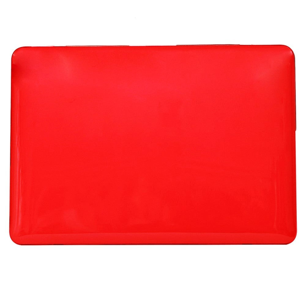 MacBook Air 13 (2020) - Hard Case - Rød / Gennemsigtig
