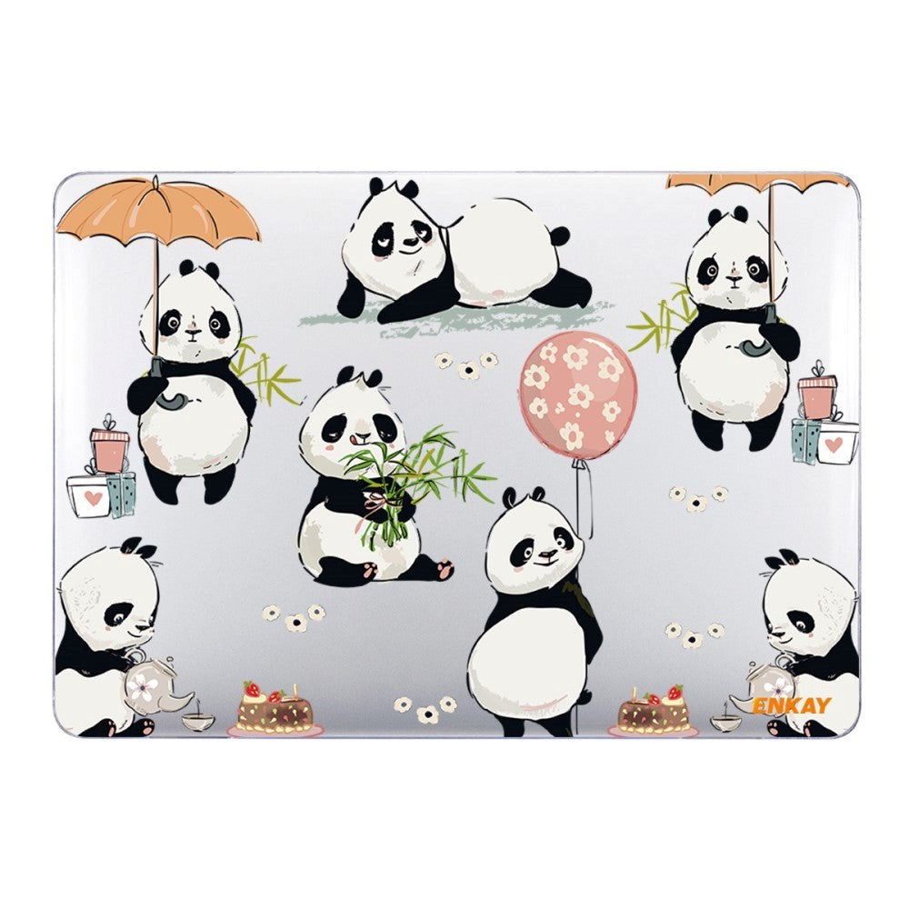 MacBook Pro 16 ENKAY Beskyttende hardplastveske m. Trykk - Panda