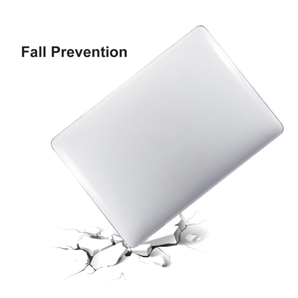 MacBook Air 13" M2/M3/M4 (2022-2025) - Enkay - Hårdt Plastik Cover - Krystal Gennemsigtig