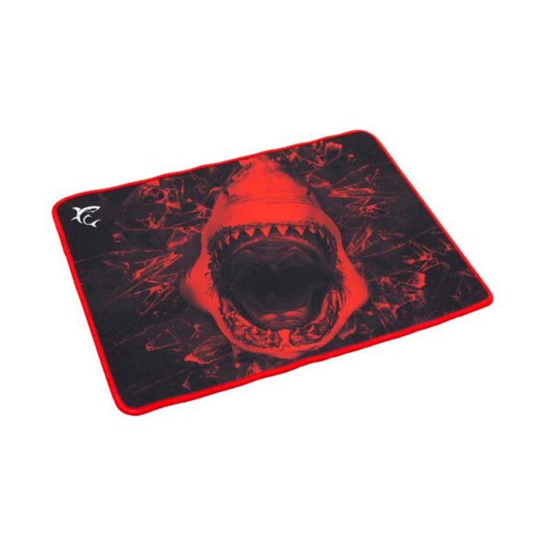 White Shark SKYWALKER L 400 x 300 Gaming Musemåtte - Sort / Rød