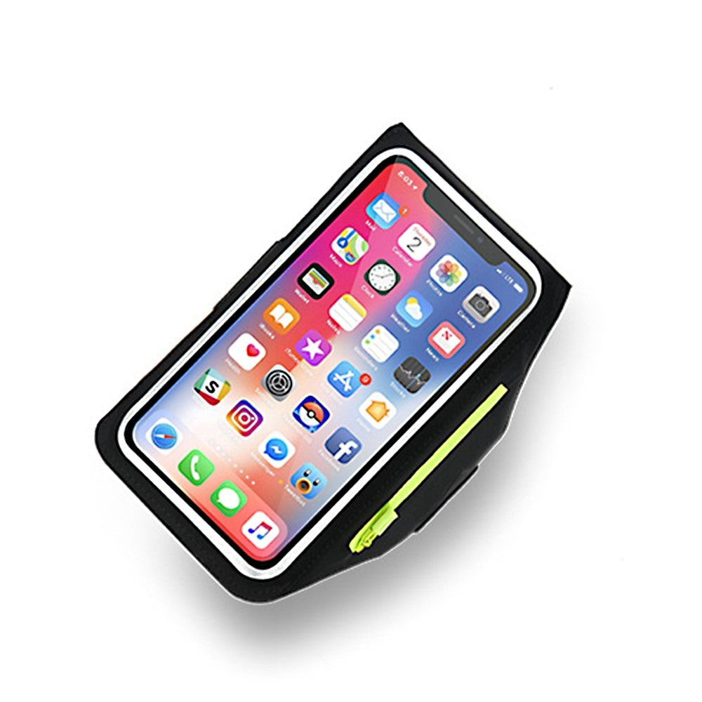 Sportsarmbånd med berøringsskjerm - (Maks. mobil: 151 x 80 x 9 mm) - Sort