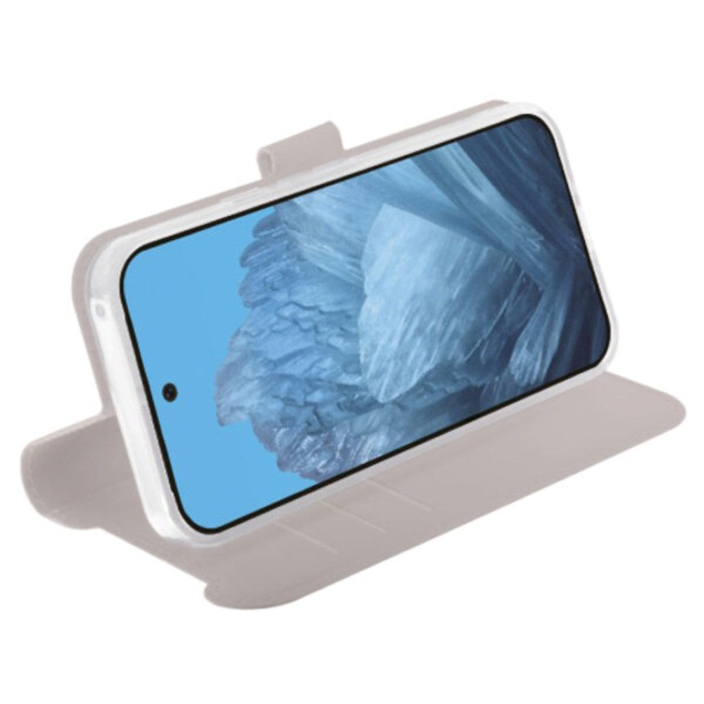 Vivanco Classic Wallet Flip Cover m. Lommebok - Google Pixel 9 / 9 Pro - Taupe