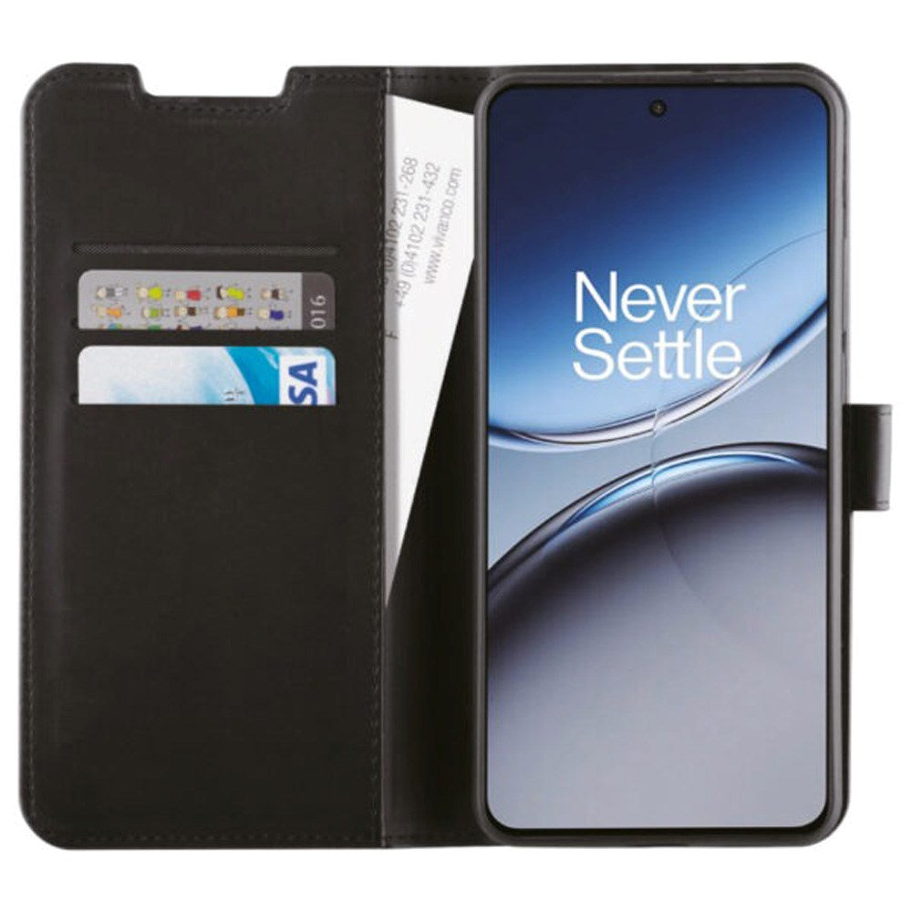 Vivanco Classic Wallet Flip Cover m. Lommebok - OnePlus Nord 4 5G - Svart
