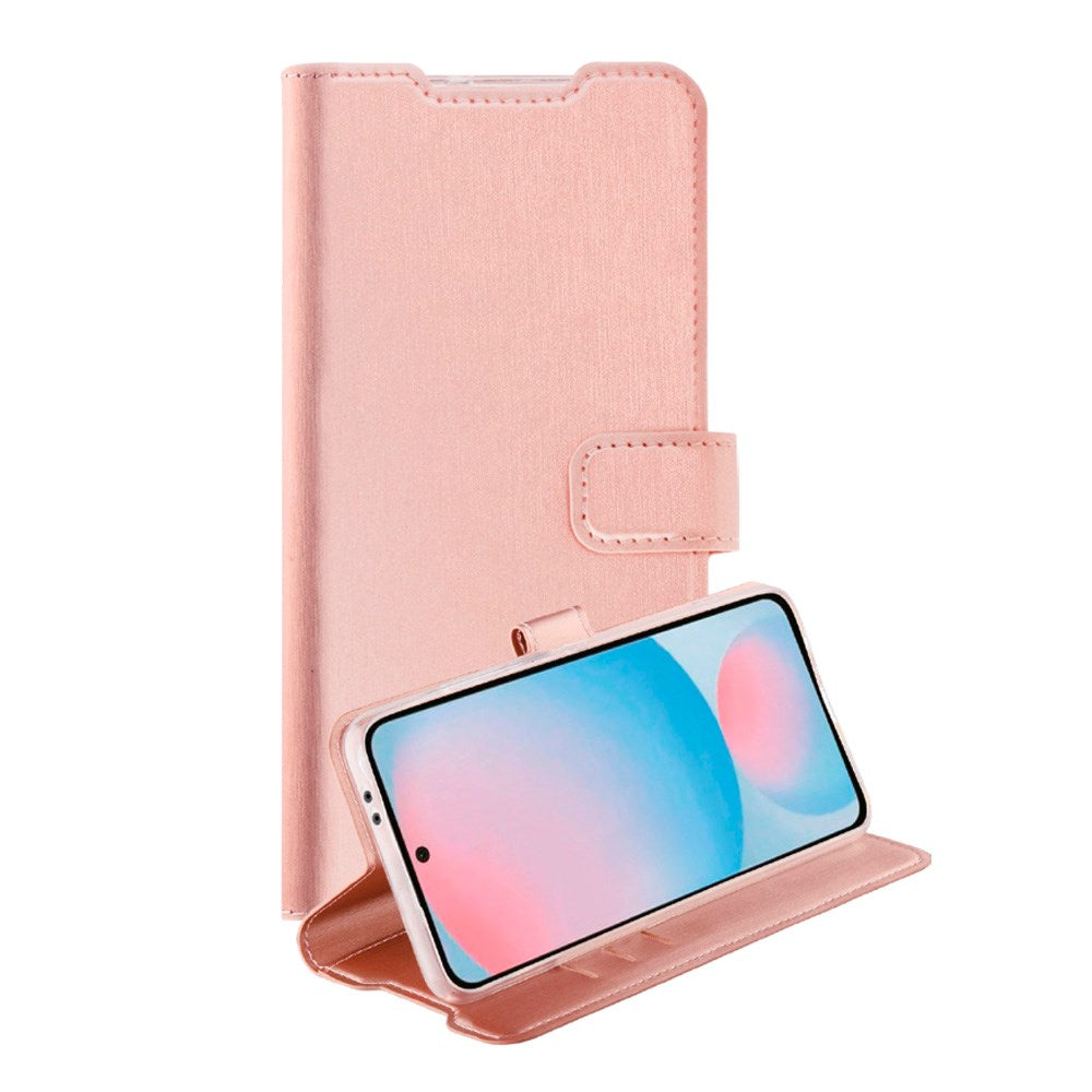 Vivanco Classic Wallet Flip Cover m. Pung - Samsung Galaxy A56 (5G) / A36 (5G) - Lyserød