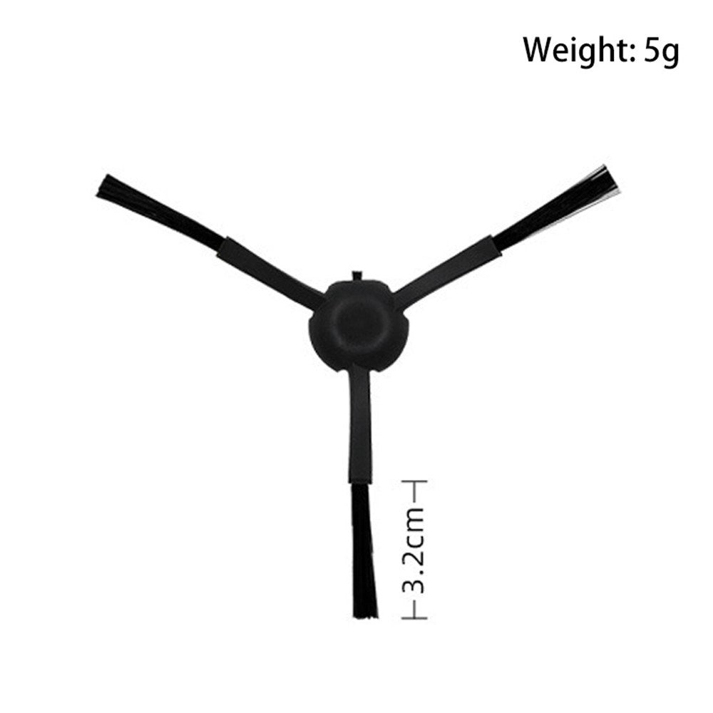 Støvsugerbørste til Roborock S8 Pro Ultra / S7 Pro Ultra / S7 MaxV Ultra / S7 / S7 MaxV / Q7 Max+ / Q5 Pro / Q8 Max / Q8 Max+ / Qrevo S – Dreame Bot Z10 Pro / D10 Plus Robotstøvsuger - Sort