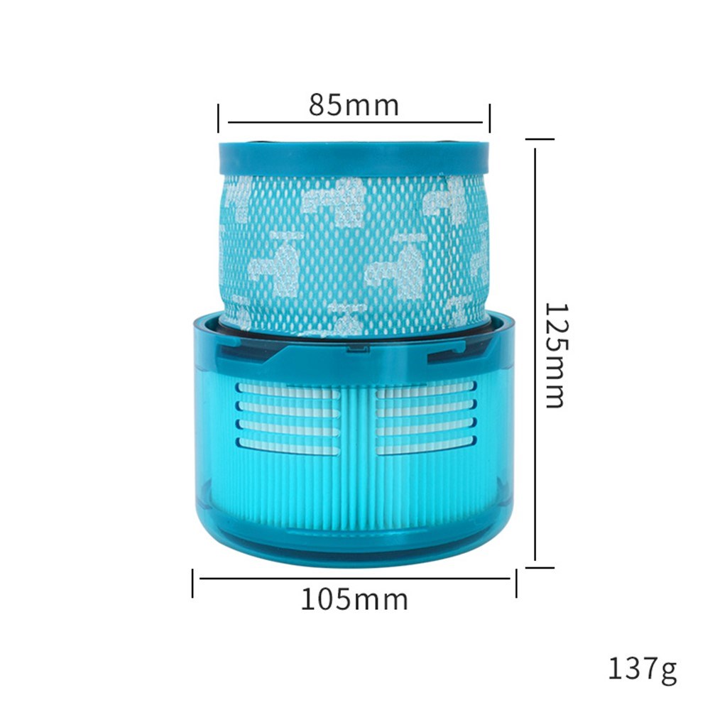 Støvsugerfilter til Dyson Gen5 Detect - Blå