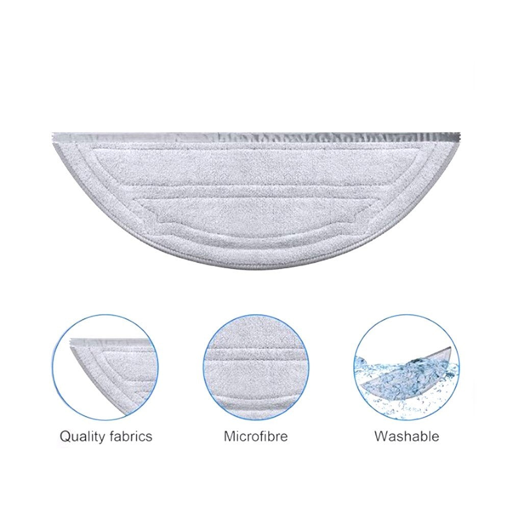 Moppeklud til Roborock Q10 VF / Q10 VF+ Robotstøvsuger - Grå