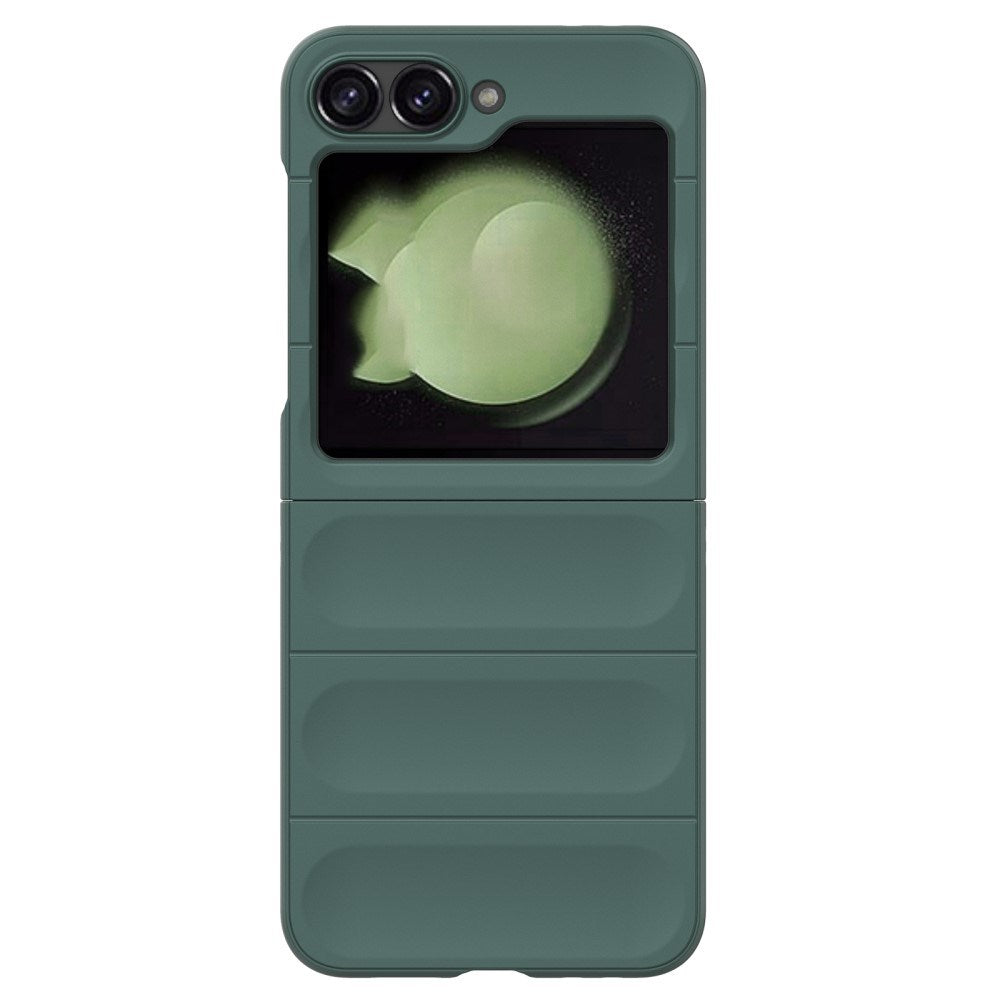 EIDERWOOD Samsung Galaxy Z Flip6 fleksibelt plastdeksel - Grønn