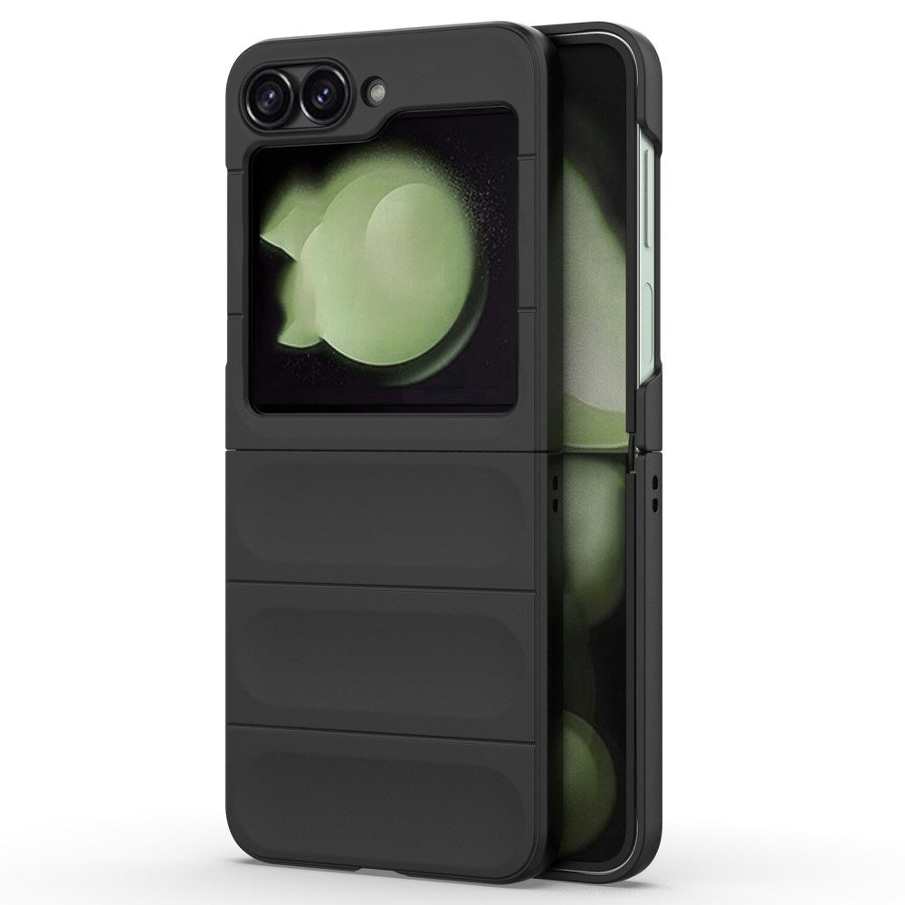 EIDERWOOD Samsung Galaxy Z Flip6 fleksibelt plastdeksel - svart