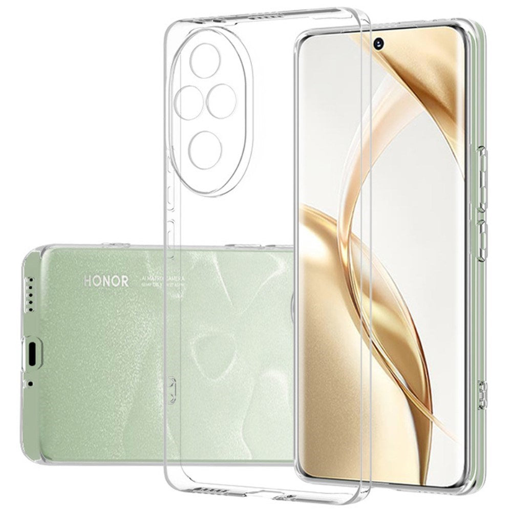 Honor 200 Pro (5G) - EIDERWOOD Fleksibelt Plastik Cover - Gennemsigtig