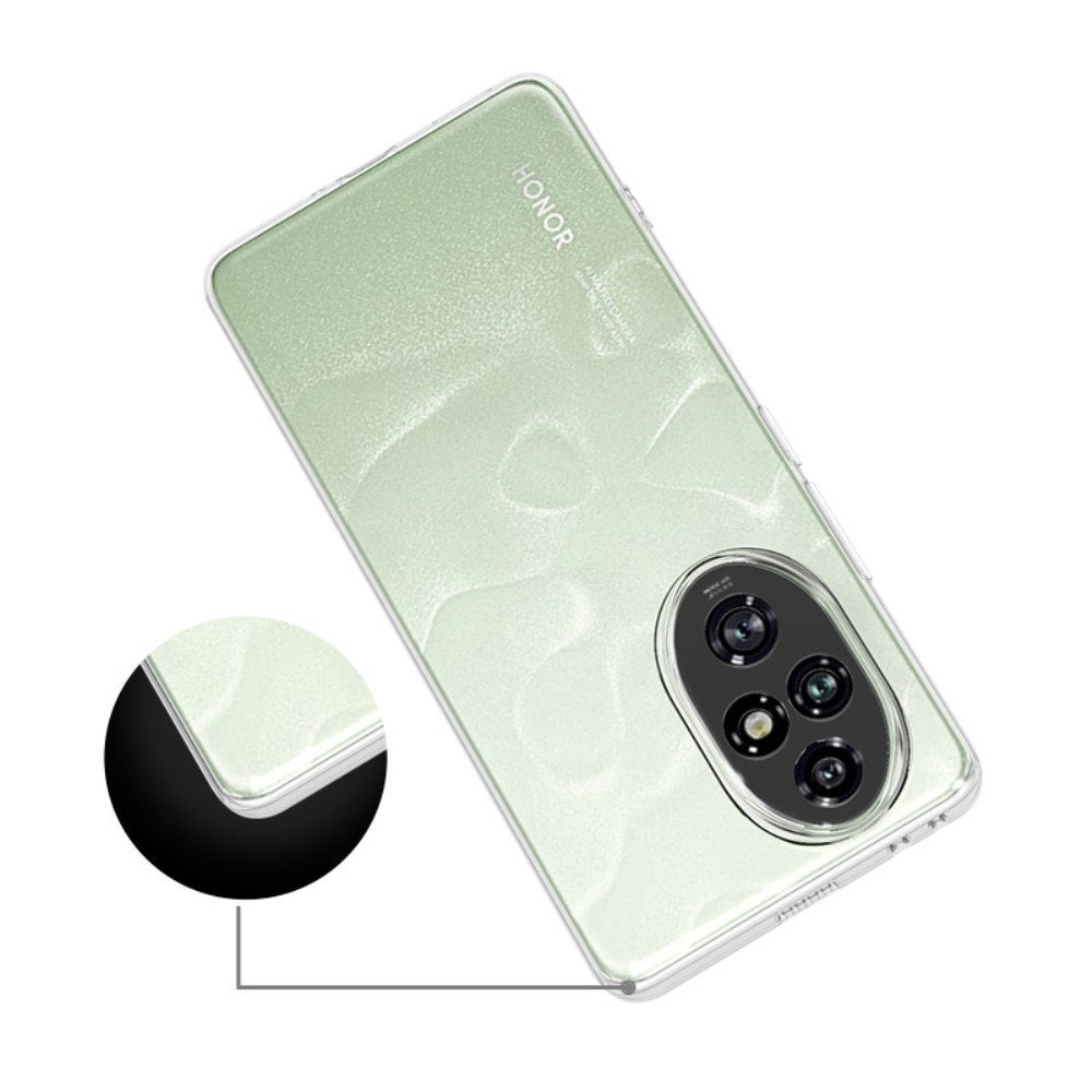Honor 200 Pro (5G) - EIDERWOOD Fleksibelt Plastik Cover - Gennemsigtig
