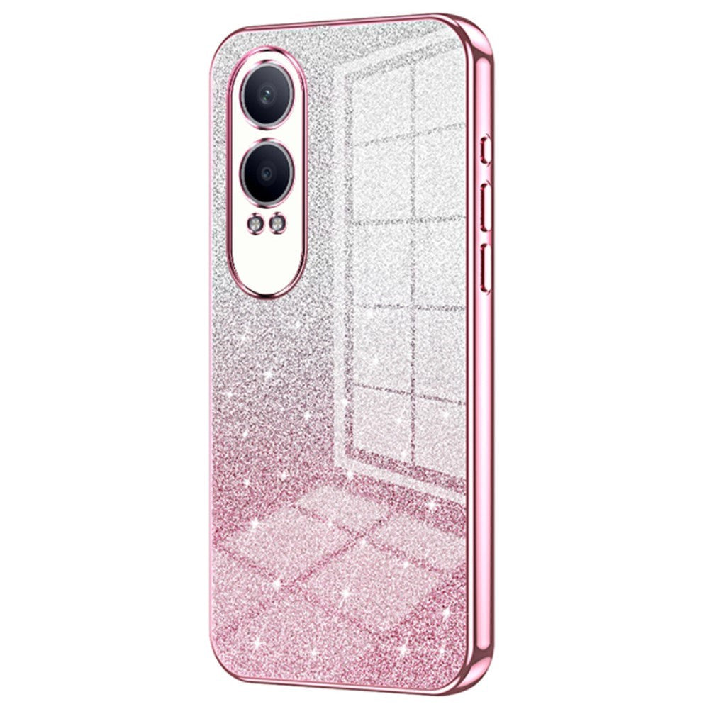 OnePlus Nord CE4 Lite (5G) - EIDERWOOD Glitter Cover - Lyserød