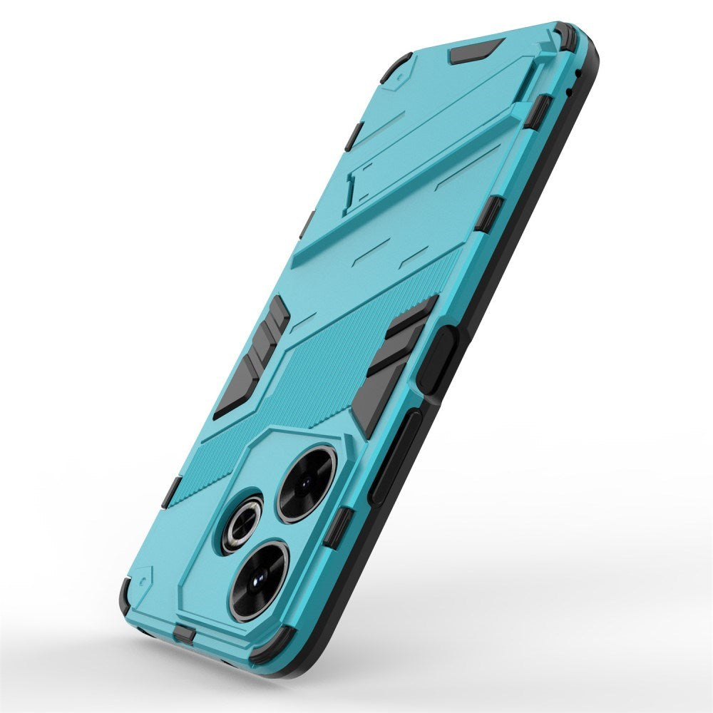 EIDERWOOD Xiaomi Redmi 13 Hybrid Bagside Cover m. Kickstand - Blå