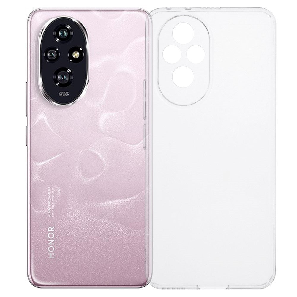 EIDERWOOD Honor 200 5G Slitesterk plastdeksel - Gjennomsiktig