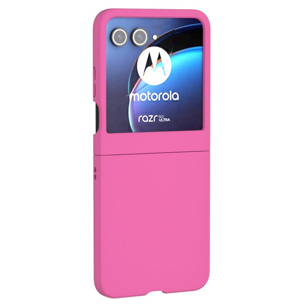 EIDERWOOD Motorola Razr 50 Slim Solid PC-deksel - Magenta