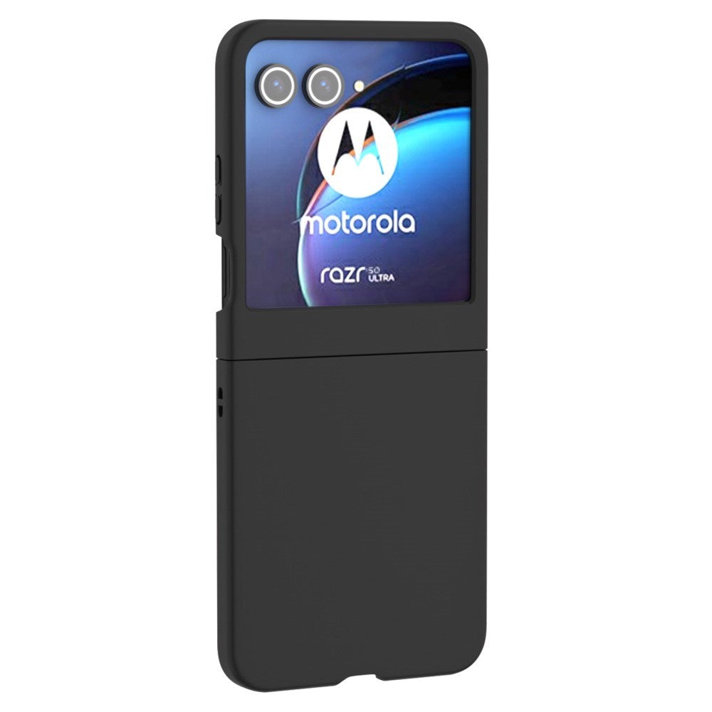 EIDERWOOD Motorola Razr 50 Slim Solid PC-deksel - Svart