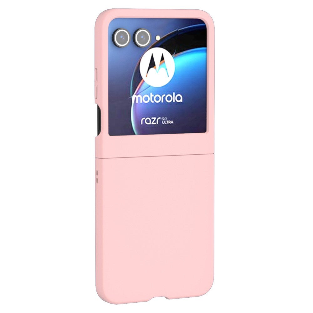 EIDERWOOD Motorola Razr 50 Slim Solid PC-deksel - Rosa