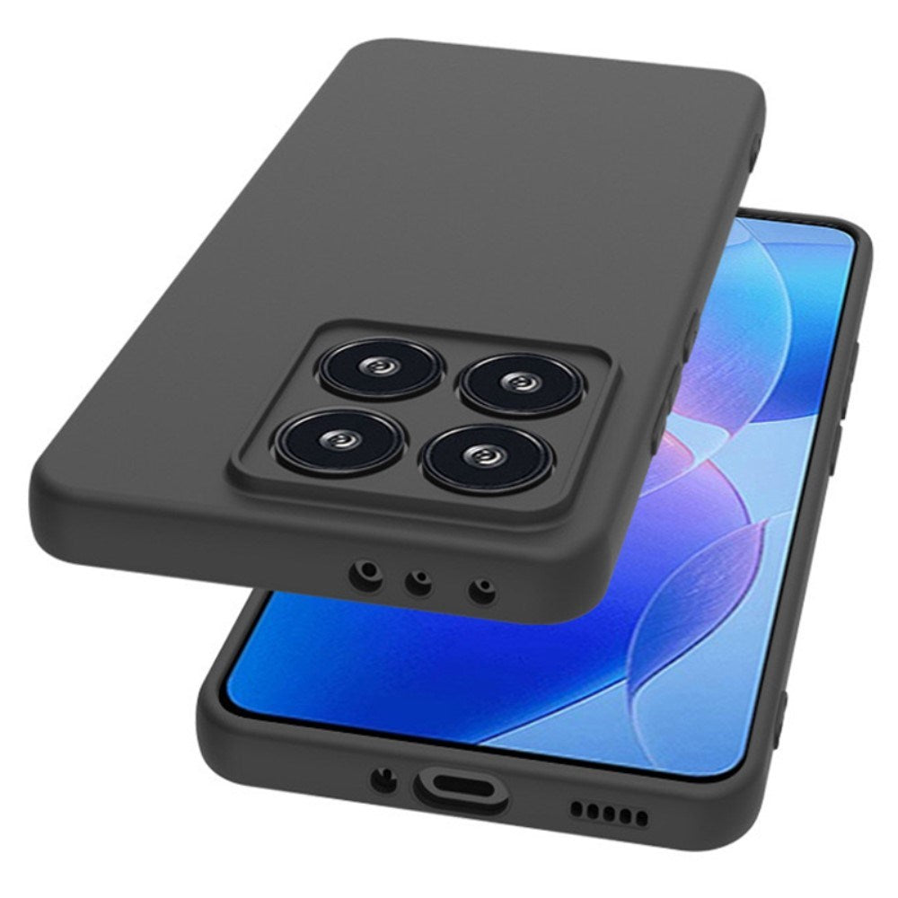 EIDERWOOD Xiaomi 14T Matt fleksibel plastbakside - grå