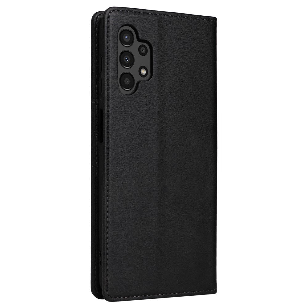 EIDERWOOD - Samsung Galaxy A13 (4G/5G) / A04s / M13 Kunstlæder Flip Cover m. Kortholder & Ståfunktion - Sort