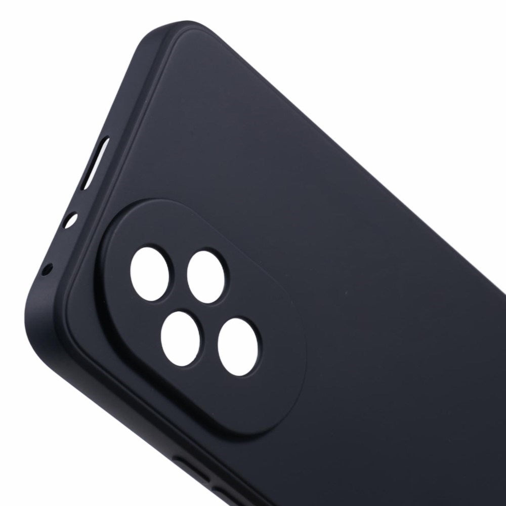 EIDERWOOD Honor 200 5G plastdeksel – beskyttende deksel med fiberfôr og nøyaktig kamerautskjæring – svart