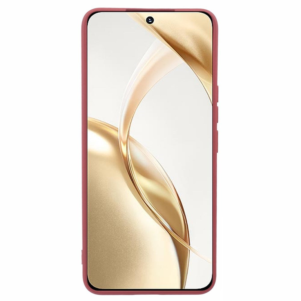 EIDERWOOD Honor 200 5G plastdeksel – beskyttende deksel med fiberfôr og nøyaktig kamerautskjæring – mørkerød