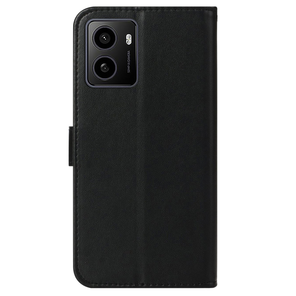 HMD Pulse/Pro/Plus - EIDERWOOD Skinntrekk m. Lommebok og stropp - Svart