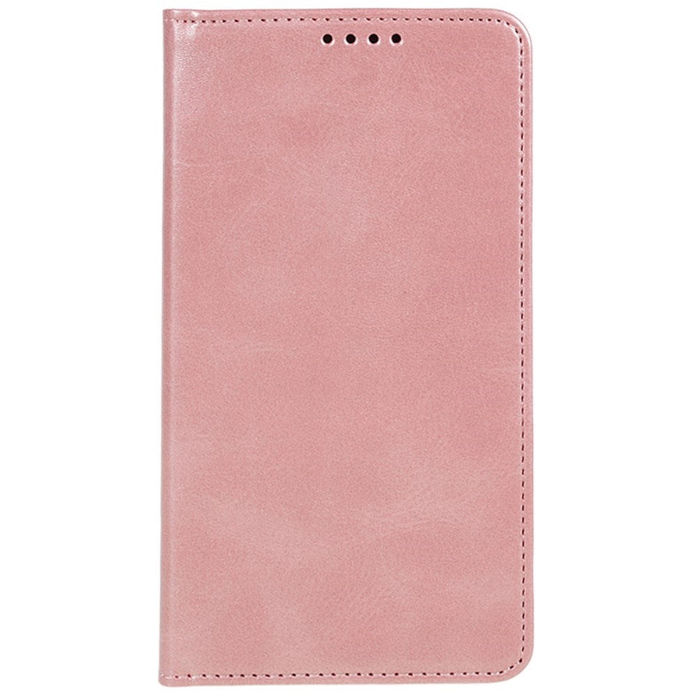 EIDERWOOD OnePlus Nord 4 Flip-deksel i kunstskinn m. Stativ og kortholder - Rosa