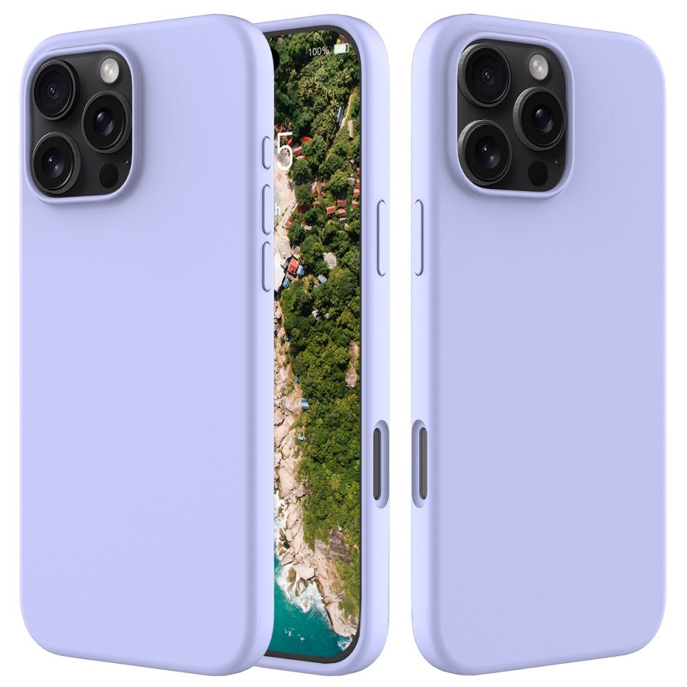 EIDERWOOD iPhone 16 Pro Max Silikone Cover - Foret Inderside - Lavendel
