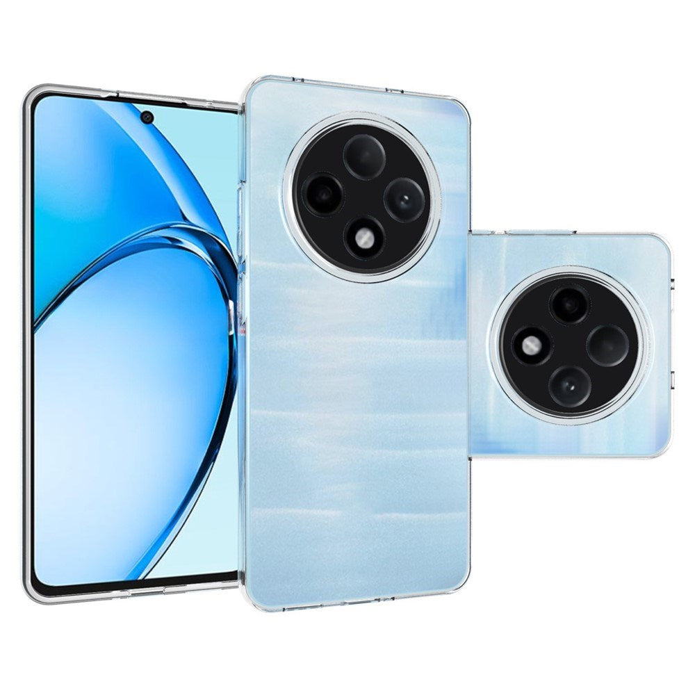 Oppo Reno12 F (5G) EIDERWOOD Fleksibelt Plastik Mobilcover - Gennemsigtig