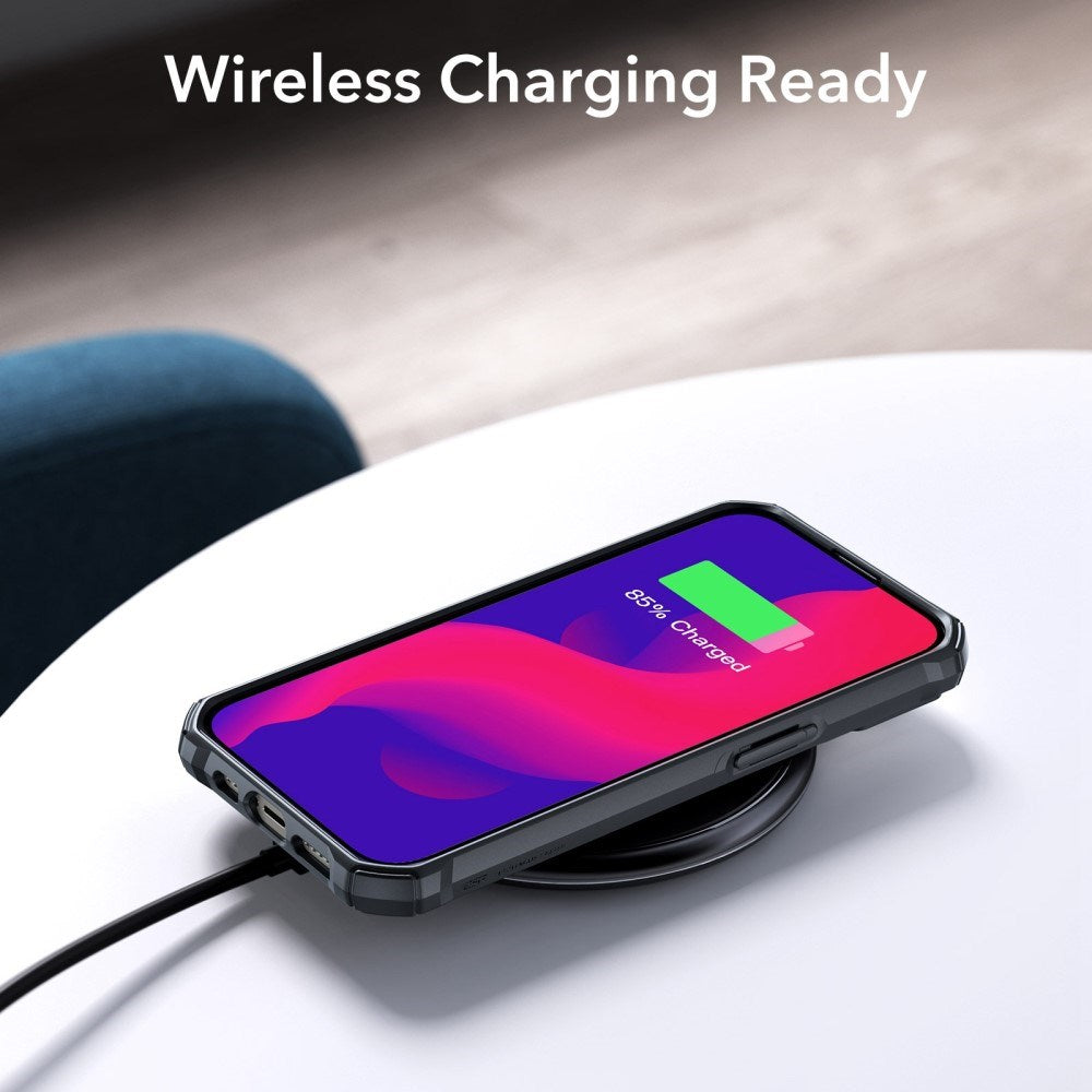 iPhone 13 Pro Bakdeksel ESR Air Armor Clear Hard Deksel - Gjennomsiktig / Svart