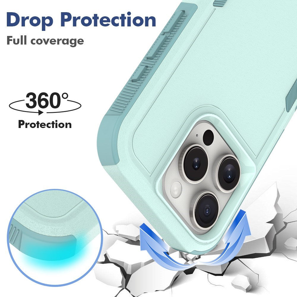 EIDERWOOD iPhone 16 Pro Hybrid Bakdeksel - Turkis