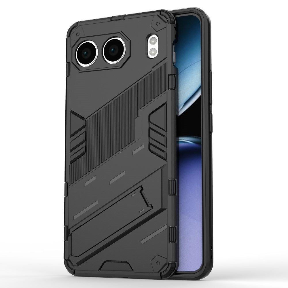 EIDERWOOD OnePlus Nord 4 (5G) Hybrid Craftsman Bakdeksel m. Stativ - Svart