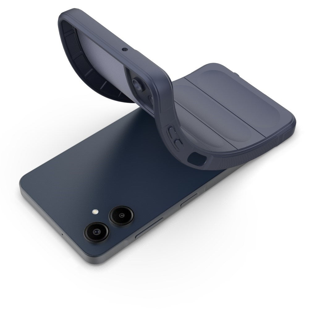 EIDERWOOD Samsung Galaxy A06 fleksibelt plastdeksel - mørkeblå