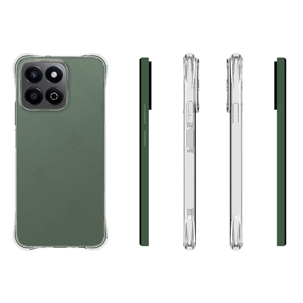 Honor 200 Smart - EIDERWOOD Fleksibelt Plastik Bagside Cover - Gennemsigtig