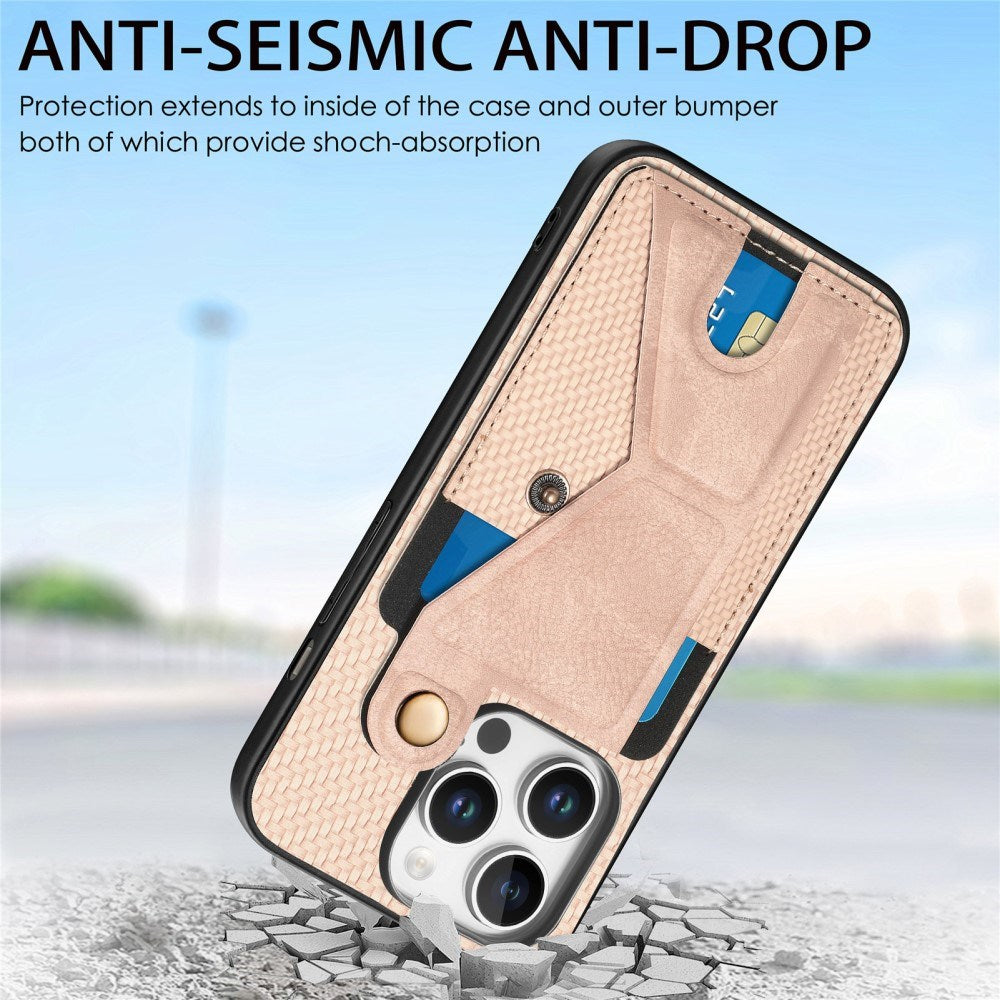 EIDERWOOD iPhone 16 Pro K-Shaped Hybrid Mobildeksel - Blå