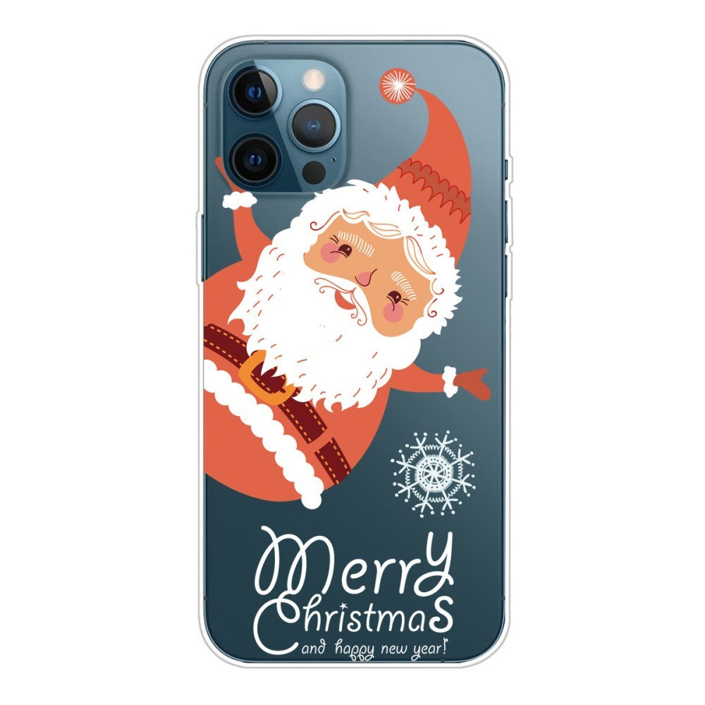 EIDERWOOD iPhone 16 Pro Max fleksibelt plastbakdeksel Juledeksel - God jul - Julenissen