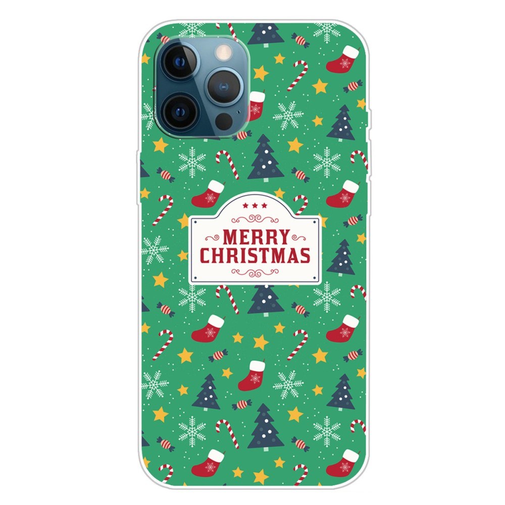 EIDERWOOD iPhone 16 Pro fleksibel plastbakside juledeksel - god jul - juletema