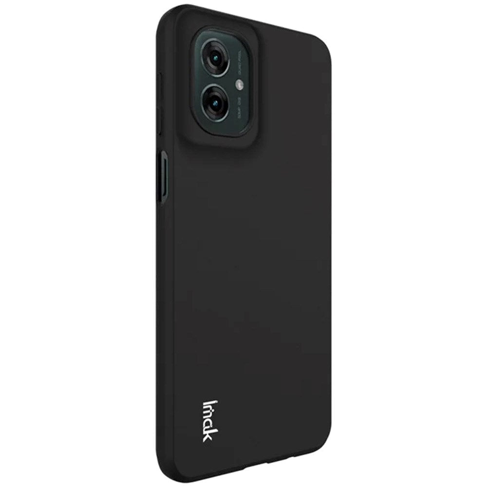 Mykt og matt plastdeksel til Motorola Moto G55 5G - Svart