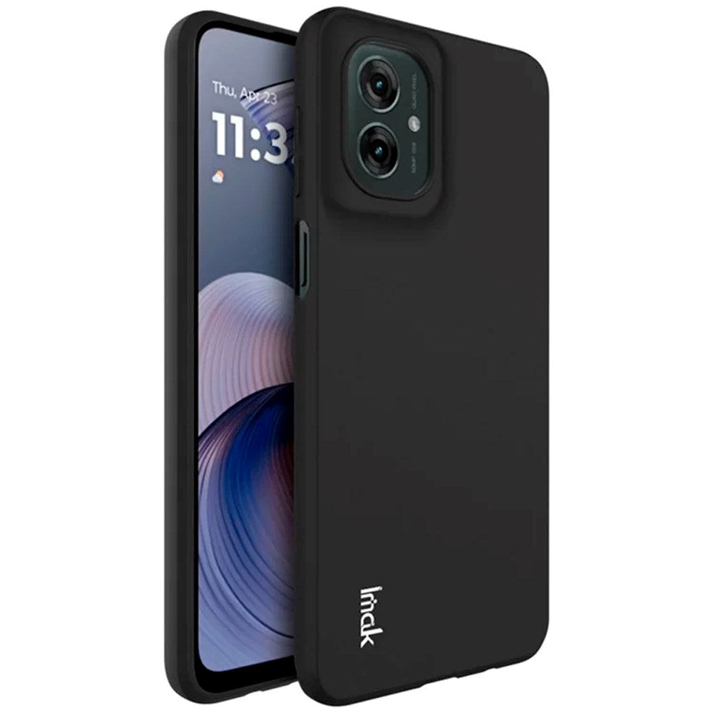 Mykt og matt plastdeksel til Motorola Moto G55 5G - Svart