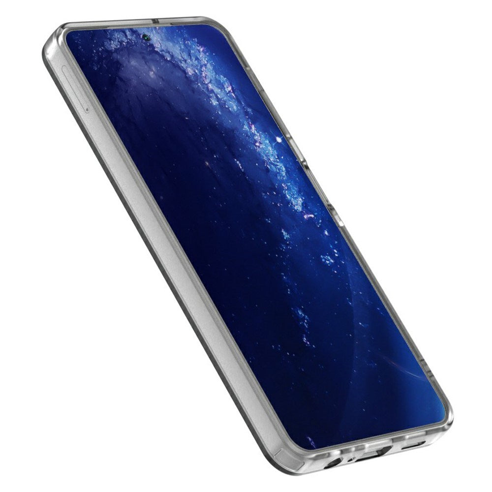 EIDERWOOD Samsung Galaxy A06 Hybrid Plast Mobil Cover - MagSafe Kompatibel - Gennemsigtig / Hvid