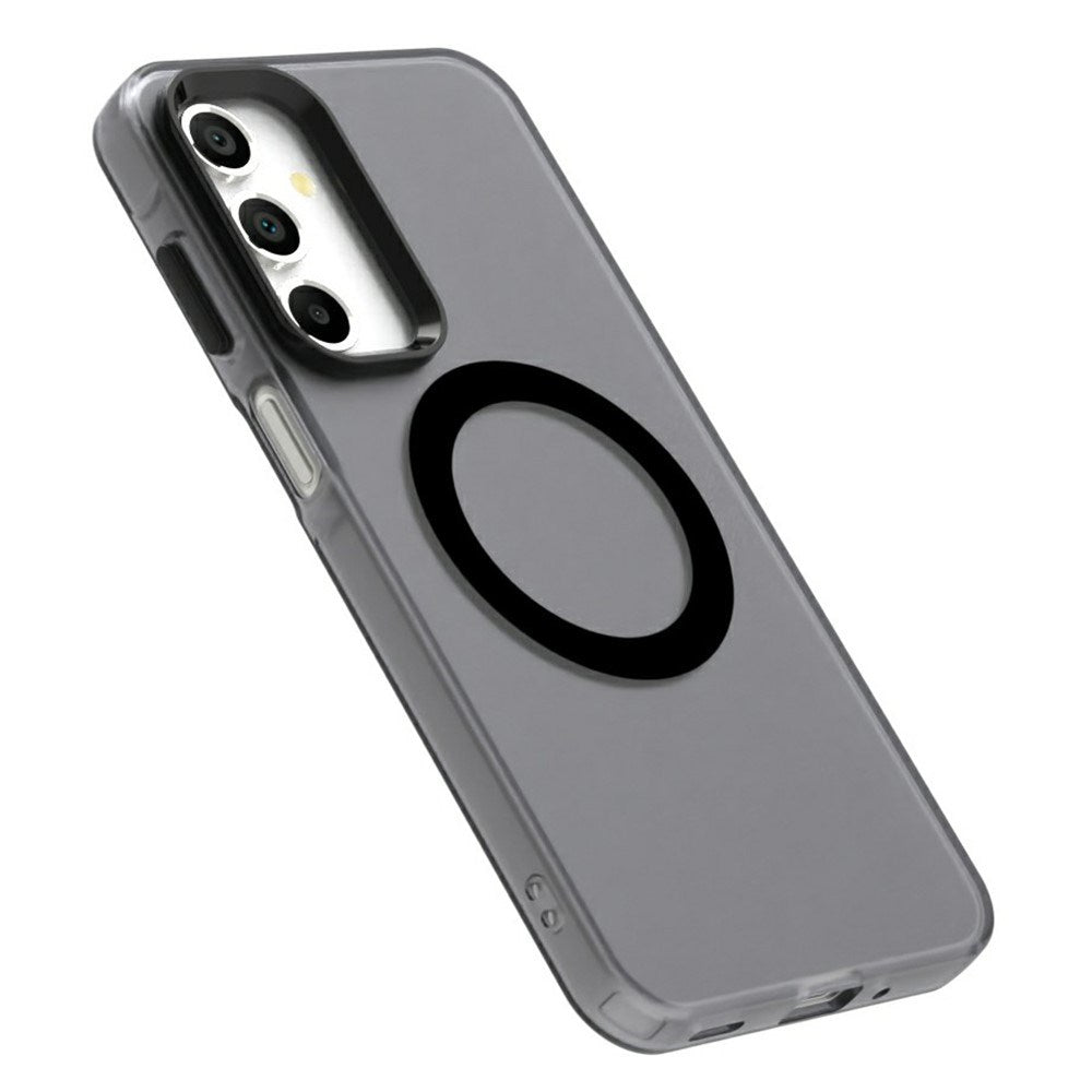 EIDERWOOD Samsung Galaxy A16 (4G/5G) Hybrid plastmobildeksel - MagSafe-kompatibel - Gjennomsiktig / Svart