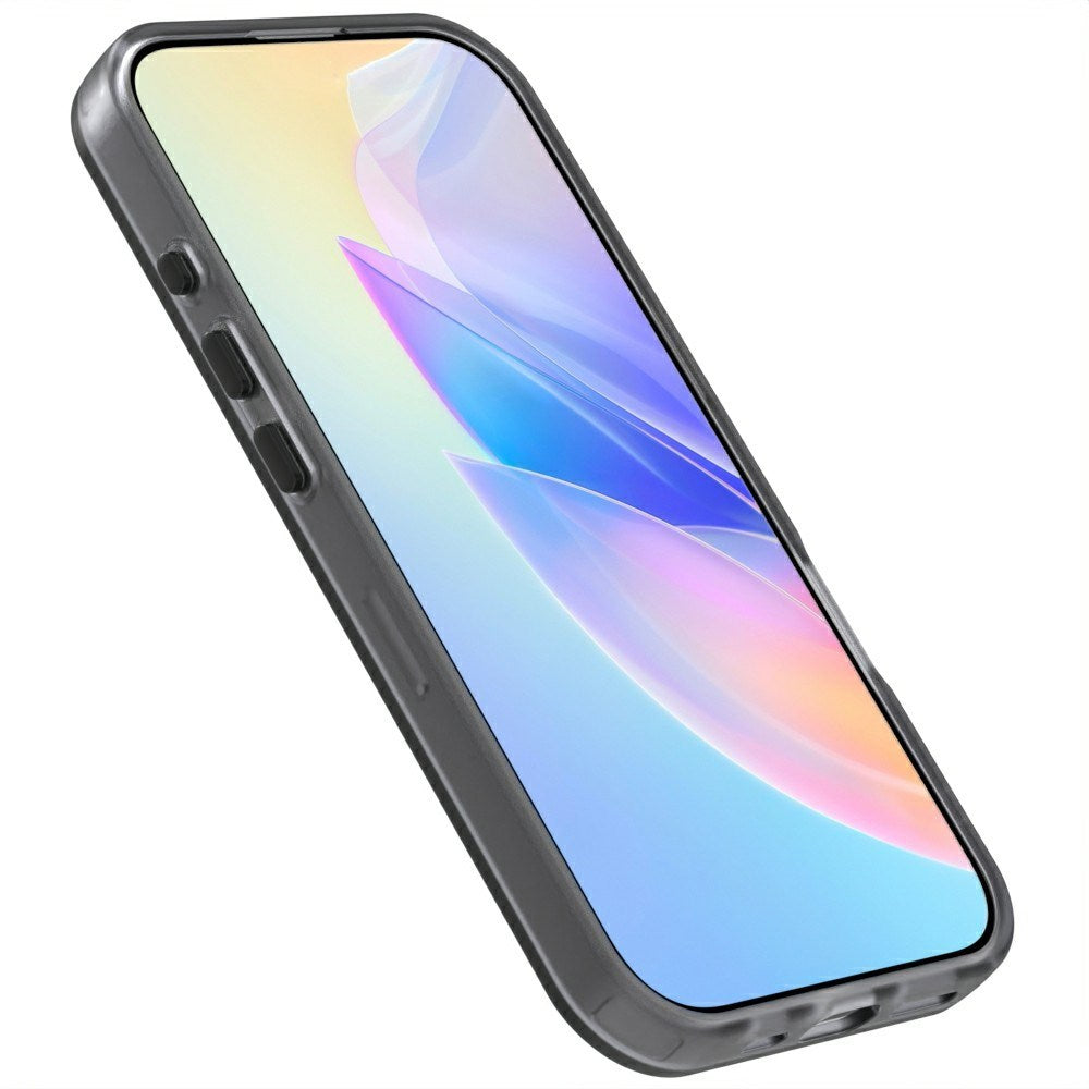 EIDERWOOD iPhone 16 Pro Max Hybrid Plastic Mobildeksel - MagSafe-kompatibel - Gjennomsiktig / Svart