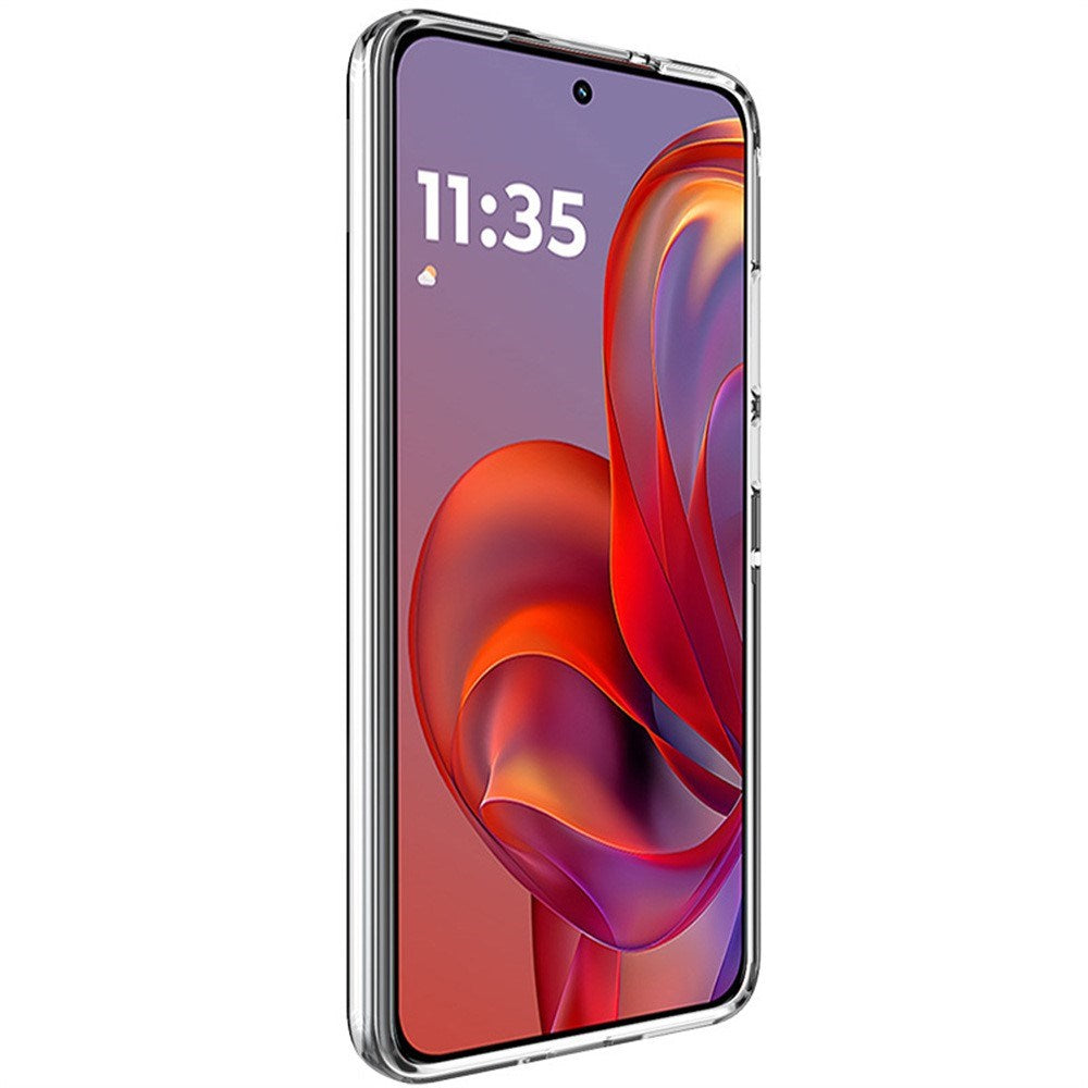 Gjennomsiktig mykt plastdeksel for Motorola Thinkphone 25, Edge 50 Neo og Moto S50 5G