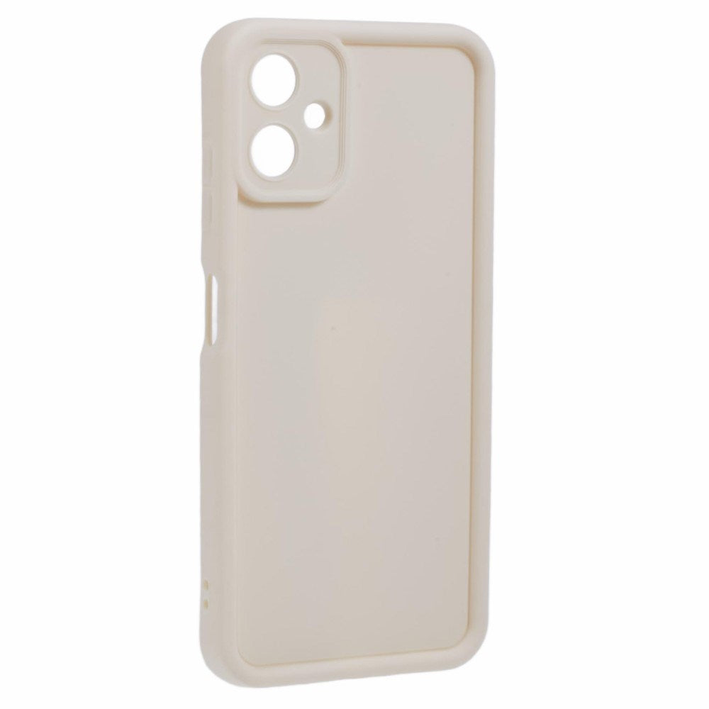 Samsung Galaxy A06 - EIDERWOOD Anti-skli fleksibelt plastdeksel - Beige