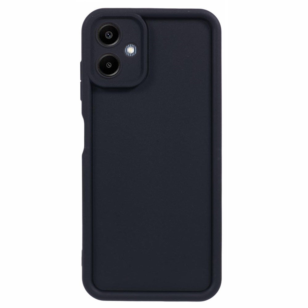 Samsung Galaxy A06 - EIDERWOOD Anti-Slip Fleksibelt Plastik Cover - Sort