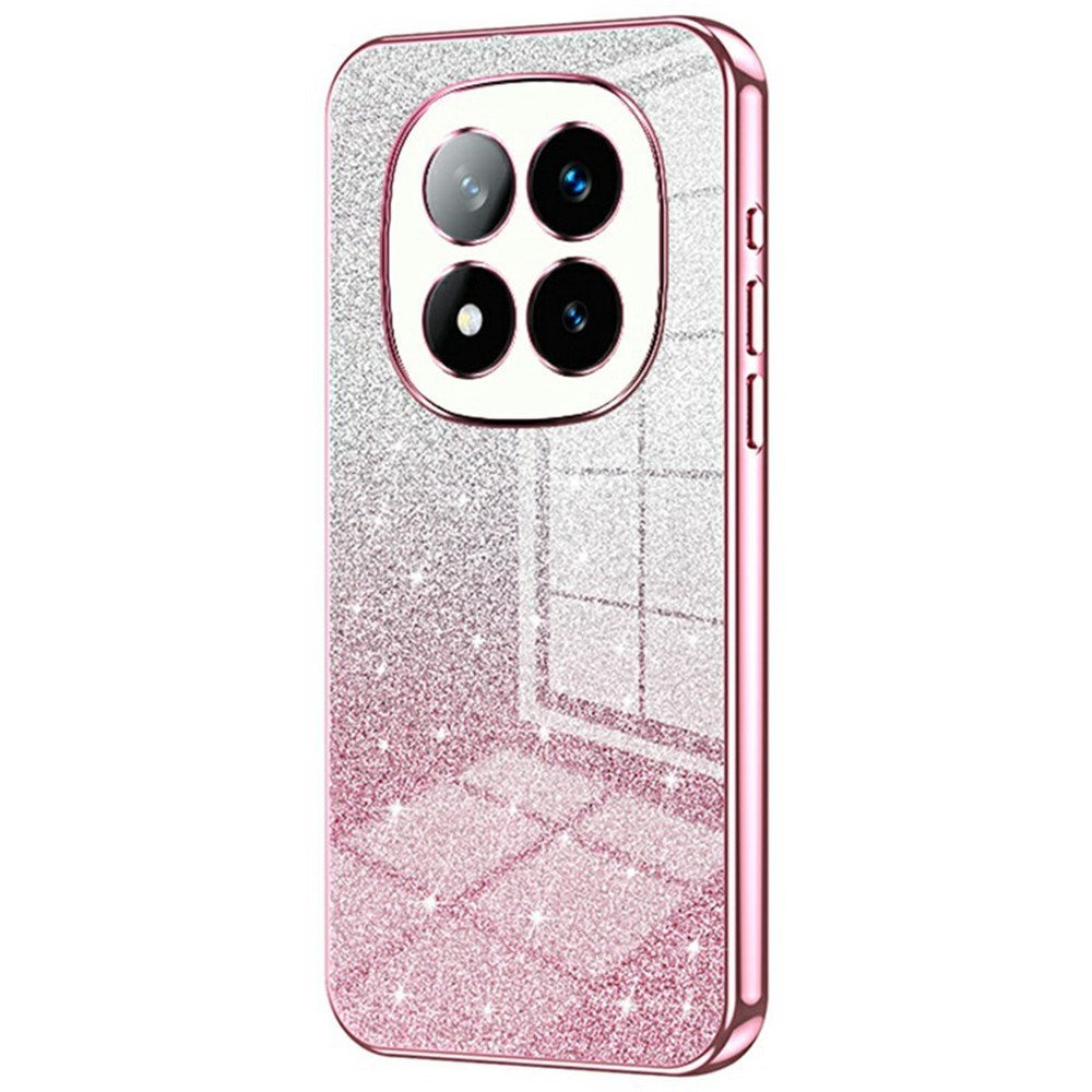 Xiaomi Redmi Note 14 Pro+ - EIDERWOOD Glitter Cover - Rosa