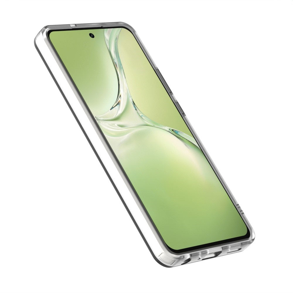 EIDERWOOD OnePlus Nord CE4 Lite (5G) Hybrid Plast Mobil Cover - MagSafe Kompatibel - Gennemsigtig / Hvid