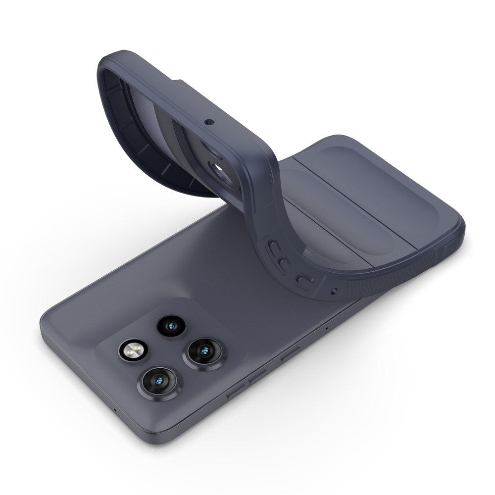 EIDERWOOD XMotorola Edge 50 Neo / ThinkPhone 25 fleksibelt plastdeksel - mørkeblå