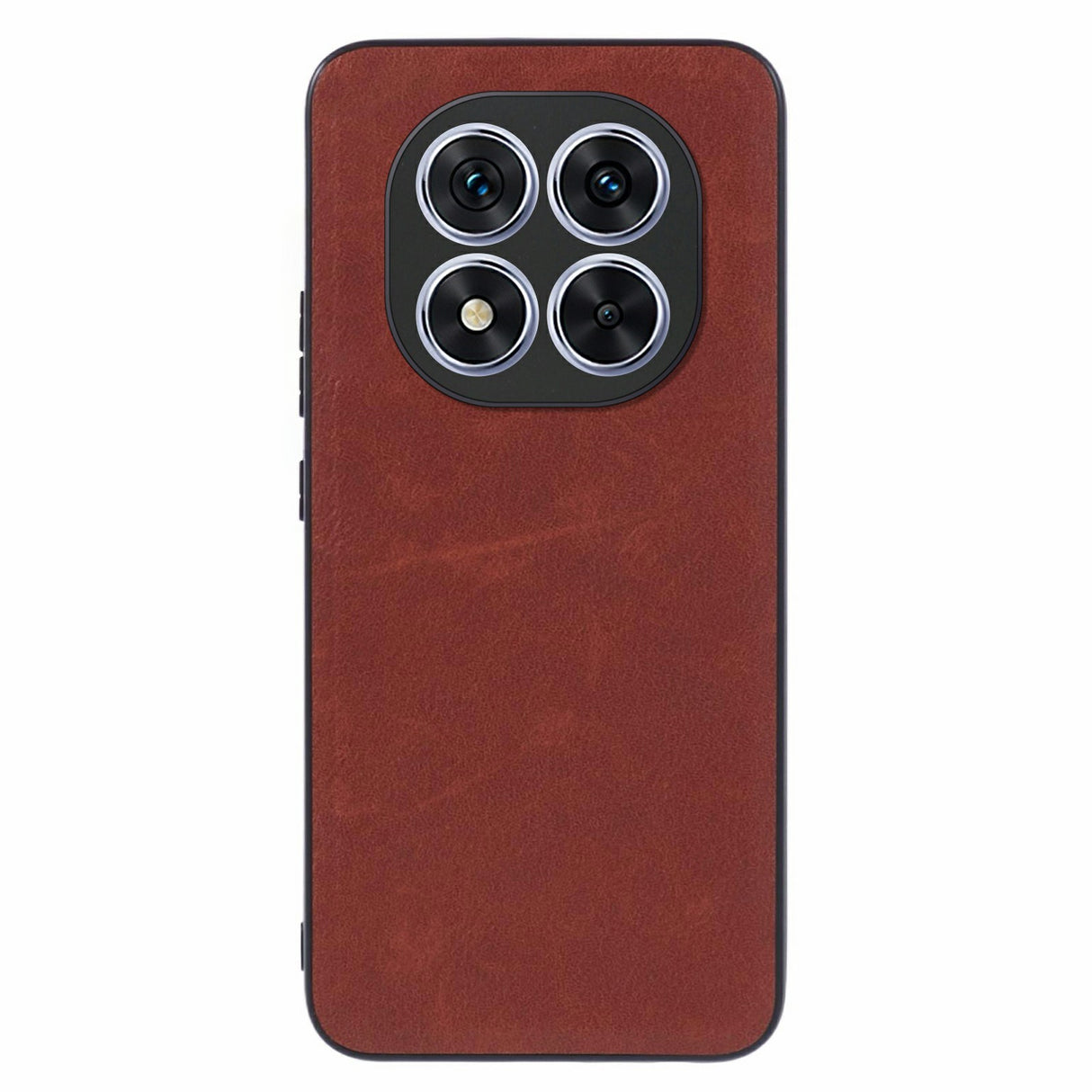 Xiaomi Redmi Note 14 Pro (5G) - EIDERWOOD Læderbelagt Plastik Cover - Brun